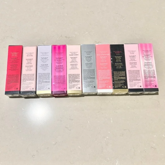 Victoria’s Secret VS 10-Piece Roller Bundle: Bombshell Tease Flower Angel RARE - Picture 11 of 16